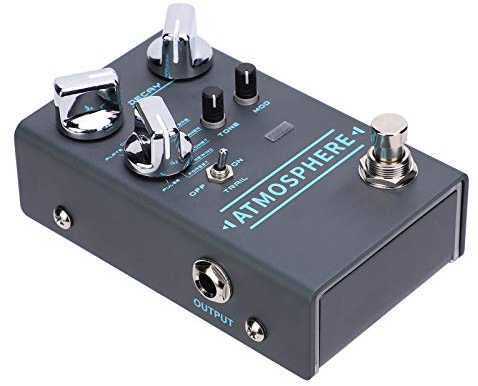 Gitarrreverb Effektpedal 9 Digital Reverb Effektpedal Reverb Gitarrpedal, Ambiance Effect Pedal Chorus, Flange & Tremolo