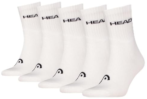 HEAD ELEMENTS SPORTS Short à col rond 5P ECOM, Blanc., 43-46