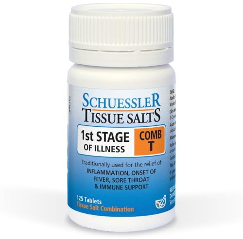 Schuessler Tissue Salts Combination T - 125 Tablets