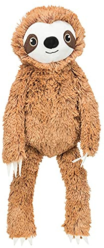 TRIXIE - Perezoso de Peluche para Perros, 56 cm, Beige, Juguete XXL Extra Suave y Blandito, Ideal para Jugar, Acurrucarse y Reducir la Ansiedad