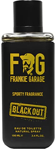 Frankie Garage - Eau de Toilette da uomo, 100 ml, colore: Nero