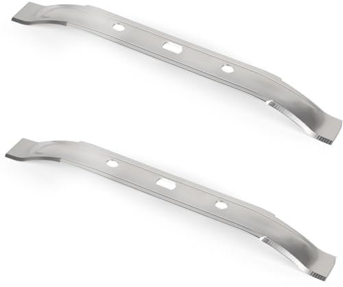 SWAWIS 2 Pieces Blade for Robot Lawn Mower 28 cm Compatible with Stihl RMI Viking Mi 632 PC 632 P 632 C iMow Replacement Lawn Mower Trimmer for Garden Robot