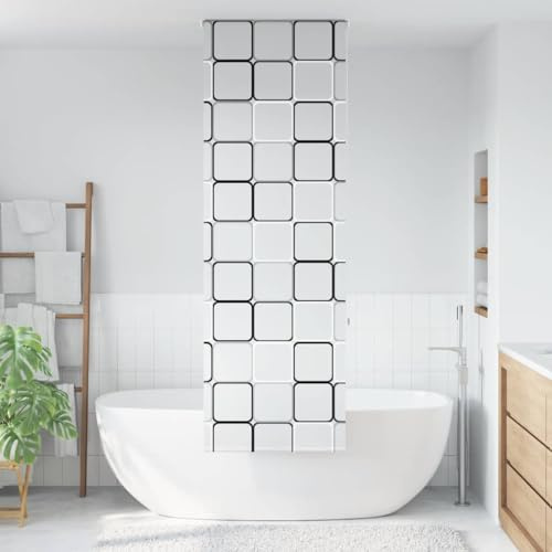 Store de douche 70 x 240 cm - Largeur du tissu : 66 cm - Protection solaire - Brise-vue - Montage facile, durable et résistant aux intempéries