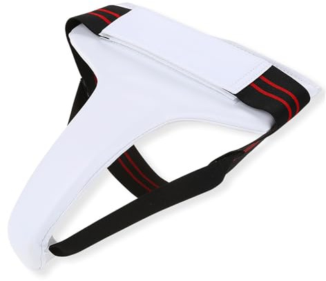 Akozon Women S Taekwondo Groin Guard Boxing Karate Jockstrap Sanda Crotch Protector Size (S)