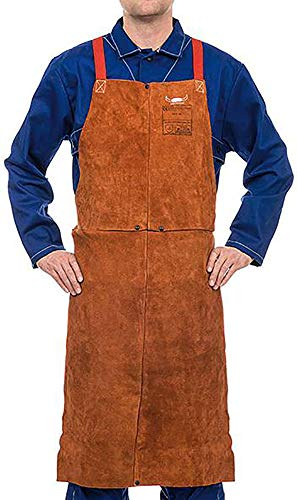 Weldas 44-7142 W Schuerze Lava Brown L.ca. 107 braun Rindspaltleder 1 St M