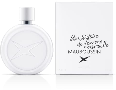 Mauboussin - Une Histoire de Femme Sensuelle 90ml - Eau de Parfum Femme - Senteur Florale, Musquée & Gourmande