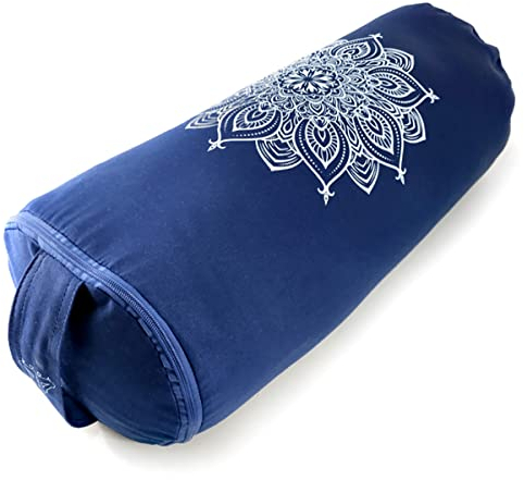 Rama Yoga Mandala Meditation-Bolster - blau