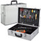 Garden Mile Lockable Aluminium Flight Case Adjustable & Removable EVA Foam Inserts Portable Hard Case Tool Cases Organiser & Storage Box Aluminium Box