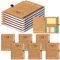 Sinmoe 6 Sets Team Kollegen Dankeschön Geschenke Abschiedsgeschenke für Kollegen Spiral Notizblöcke Team Notizbuch Kugelschreiber Team Geschenke Arbeit Kollegen Mitarbeiter Geschenk(Kraftpapierfarbe)