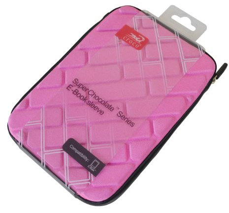 Croco® Super Chocolate Brick Case Cover Carry Sleeve for Amazon Kindle Fire & Fire HD - Pink