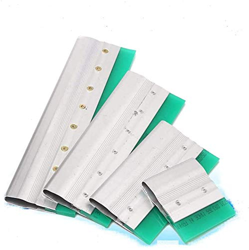 Siebdruck-Rakel Siebdruckrakel Aluminium Siebdruck Farbschaber für de Siebdruck, 75 Durometer, 1 Stück (Square-Cut, 15cm)