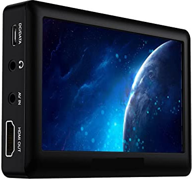 LERORA 180 grabadoras de Video AV, conversión de Video analógico a Digital: grabación de Video de VHS, VCR, AV, RCA, Hi8, videocámara, Reproductores de DVD