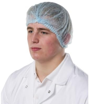 RS PRO Polypropylen Einweg Haarnetz, Weiß Einheitsgröße, 100Stück Stück, Packung a 100 Stück