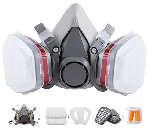 Semimáscaras Reutilizables De Seguridad, Filtros De Pintura, Productos Químicos, Vapor Orgánico Y Otros Equipos De Protección De Trabajo Adecuados Para Varios Entornos De Trabajo