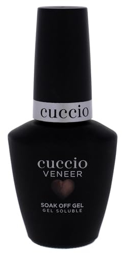 Cuccio Gel Nail Polish Veneer Rose Gold Slippers 13ml- Metallic Rose Gold Glitter