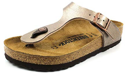 Birkenstock Damen Gizeh' flip-Flops, Graceful Taupe, 36 EU