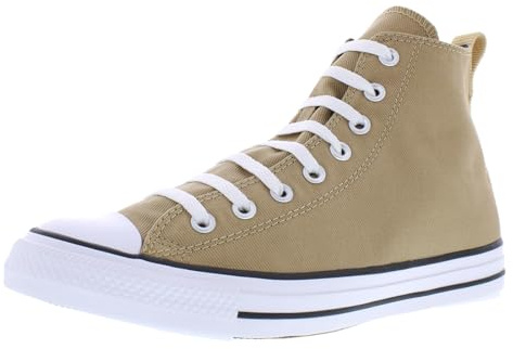 Converse Unisex Chuck Taylor All Star High-top Sneaker, Light Dune/Weiß/Gold, 37.5 EU