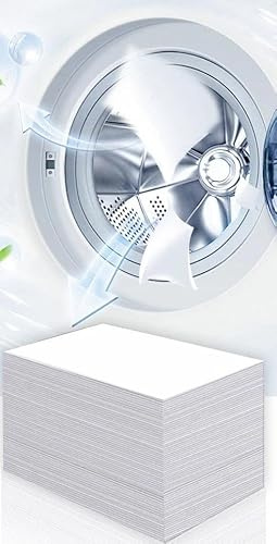 60PCS Fresh Linen Scent Laundry Detergent Sheets – Eco-Friendly, Wool-Safe Washing & Fabric Softener Sheets, Effective Detergent Alternative for Washing Machine Cleaning