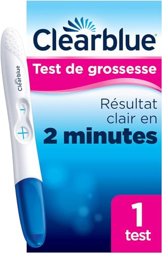 Clearblue - Test di gravidanza pratico e veloce, 1 test