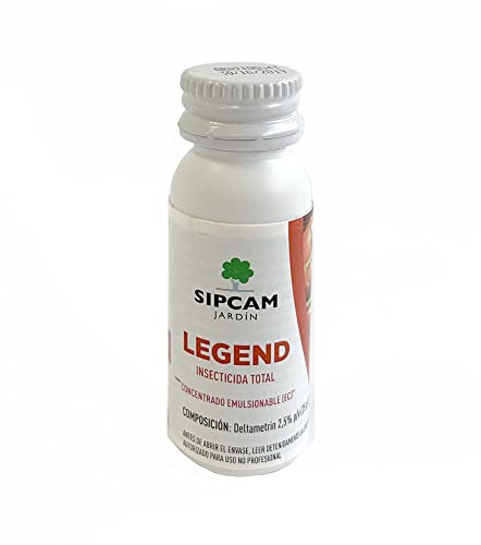 Insecticida TOTAL Legend 10ml, insecticida por contacto e ingestion para todo tipo de cultivos(Deltametrin 2,5% p/v, 25g/l) - Sipcam
