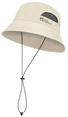 Jack Wolfskin Unisex Vent Bucket Hat Sonnenhut, Stone, Einheitsgröße EU