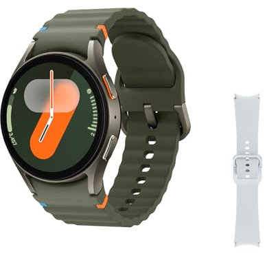 Samsung Galaxy Watch7 Bluetooth + Correa - Smartwatch 40mm, Control de Salud, Seguimiento Deportivo, Verde (Versión Española)