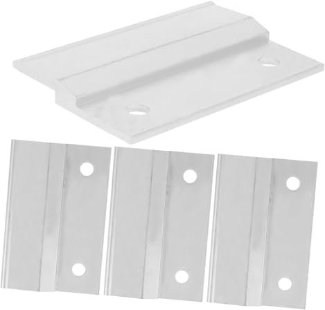 Angoily 4stücke Wandhalterung Z-förmig Aus Aluminium Für Bild Spiegel Panel Aufhängen French Cleat Mit Einfacher Installation Heavy Duty System