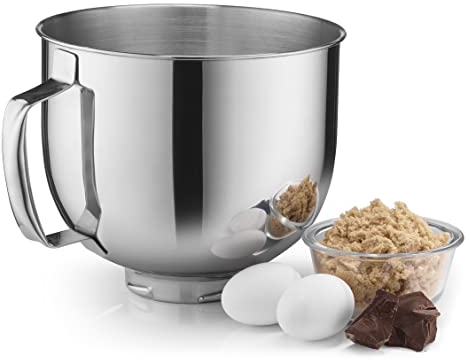 Cuisinart SM-50MB 5.5-Quart Mixing Bowl, Stainless Steel