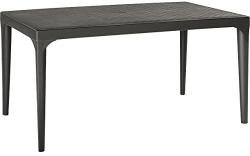 Tisch aus Polypropylen Oslo anthrazit