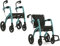 Rollz Motion2 - All-in-One Rollator & Rollstuhl - Größe und Farbe wählbar (Small - Island Blue)