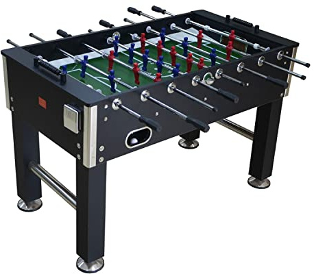 NG Biliardi Biliardino - Calcio Balilla Andromeda - Piano in Vetro - Il Migliore - regolamentare