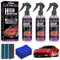 Obidodi High Protection 3in1 Spray, 300 ml Nano 3 in 1 AutoBeschichtungsspray, Neues Verbessertes Car Coating Spray, Auto Politur für Schutz vor Korrosion, Kratzern, Wasserabweisendes