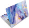 PLIGREAT Violet Marbre Art Laptop Skin Autocollant Décalcomanies Universel Ordinateur portable Décoratif DIY Protecteur Couverture Autocollants pour Ordinateur Portable Netbook PC