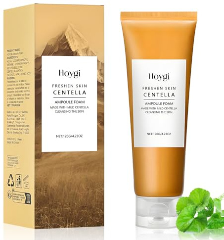 Centella Limpiador Facial, Centella Espuma Limpiadora Facial, CentellaPoremizing, CentellaCleanser, para Pieles Normales, Grasas y Propensas al Acné