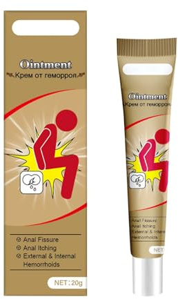 3PC Crema hemorroides, Crema Herbal para Hemorroides, Cuidado Natural Botánico de la Piel, Hidratación Efectiva, Unisex (3)
