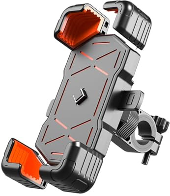 Motorbike Phone Holder for BMW Concept 9cento 2019, Motorcycle Handlebar Phone Mount 360° Rotatable Adjustable Anti Vibration Holder,Handlebarstyle-B