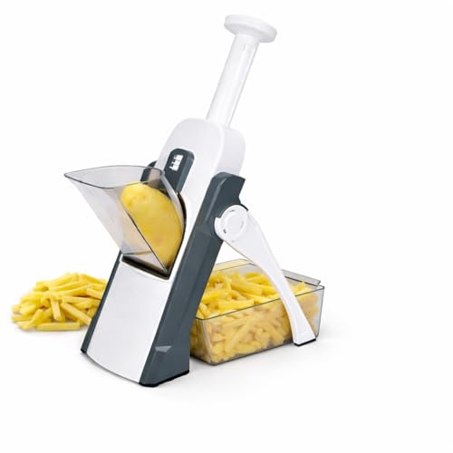 Mandolina per Verdure Multifunzionale, Mandolina Affettatrice di Verdure con Spessore Regolabile, Chopper per Patate e Cipolla, Kitchen Chopping Artifact Cutter Professionale.