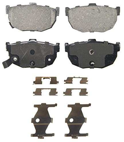 Wagner QS ZD429 Disc Brake Pad Set, Chamfered Edges for Smooth, Quiet Stops, Fits 2004–2006 Hyundai Elantra, 2009 Kia Spectra