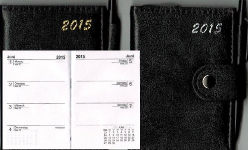 Calendario Agenda tascabile 2015 Classic con penna a sfera 1 pezzi