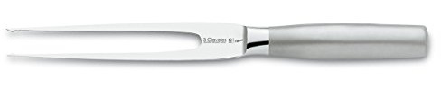 3Claveles Platina - Tenedor forjado trinchante, 16 cm, 6,5 pulgadas