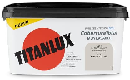 Titanlux Titan Pintura Plástica Covertura Total 4L