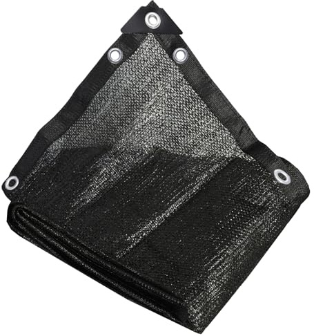 40% Black Shade Cloth for Garden with Grommets 6x10FT Heavy Duty Sun Shade