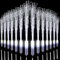 Sunshine Smile Lot de 36 bâtons lumineux en fibre de verre pour mariages, fêtes, anniversaires d'enfants, concert