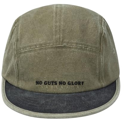 Clakllie Gorra de 5 paneles con visera corta de algodón, gorra de béisbol para hombre, estilo vintage, gorra de visera plana, ligera, para correr, no estructurada, para exteriores, UPF50+, Talla única