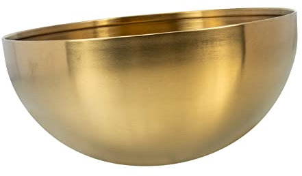 VICASKY Ciotola Multifunzione in Acciaio Inossidabile Per Insalata e Snack Contenitore Per Uso Domestico e Ristorazione