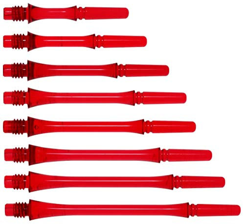 Fit Flight Shaft Gear Slim Locked - Clear Rouge (Plusieurs Tailles) N°4-28.5mm