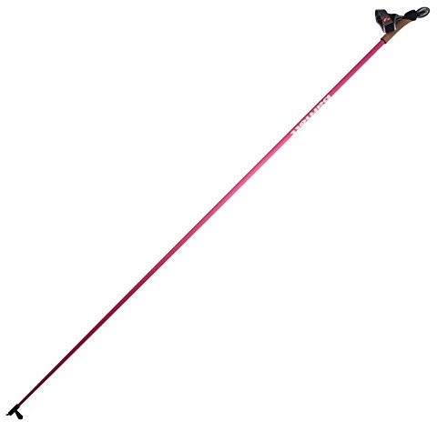 BARNETT XC-09 Carbon Ski Poles for Nordic and Roller Skiing (pink)
