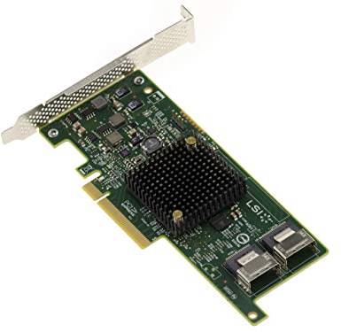 KALEA-INFORMATIQUE Tarjeta controladora PCIe 3.0 SAS de 6 GB y 8 puertos internos modelo LSI 9217-8i con Raid 0 1 1E 10