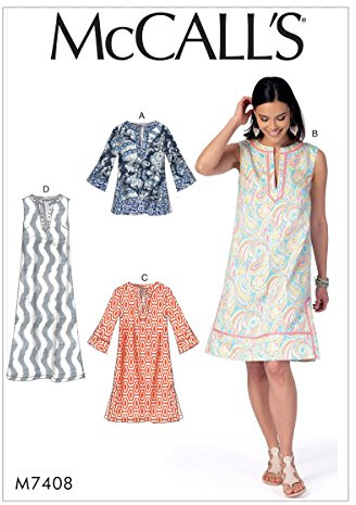 McCall's Patterns Misses Tunic and Dress 17.00x0.5x0.070 cm