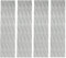 SM SunniMix Eva Front Traction Pad Heckpolster für Skimboard, Surfboard, Surfen Tolle Ergänzung zu Boards Mehrere Farben, Grau 4 Stück